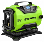 Aku&otilde;hukompressor Greenworks G24IN; 24 V (ilma aku ja laadijata)