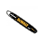 Kettsae juhtplaat DeWalt DT20665-QZ; 12''; 30 cm; 3/8''; 45; 1,1 mm + Kett