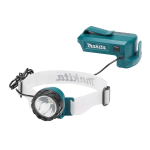 Pealamp Makita DEADML800; LED; 14,4-18 V; (ilma aku ja laadijata)