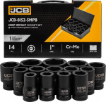 L&ouml;&ouml;kpadrunite komplekt JCB 8152-5MPB; 1''; 14 tk