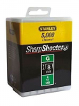Klambrid Stanley; 8 mm; 5000 tk.; t&uuml;&uuml;p G; tsingitud