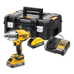 L&ouml;&ouml;kmutrikeeraja DeWalt DCF900H2T-QW; 18 V; 2x5,0 Ah aku