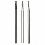 Volframkarbiid frees otsakute komplekt Proxxon; 3 tk