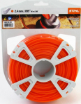 Trimmeri j&otilde;hv Stihl; 2,4 mm x 83 m; Nelinurkne