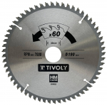 Universaalne saeketas Tivoly XT50514004462; 190x1,7x30 mm; Z60