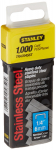 Klambrid Stanley TRA704SST-0; 6 mm; 1000 tk