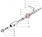 P&uuml;stoli tihend v&auml;rvipritsile Wagner 9822516