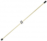 Messingist kaheosalie puude pritsimise toru Solo 49528; 150 cm