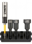 Padrunv&otilde;tmete komplekt DeWalt DT70827-QZ; 8-13 mm; 3 tk. + Magnetiline hoidja