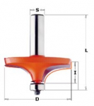 T&otilde;mbeliistu otsafrees CMT; S=12 mm; D=63,5 mm