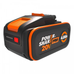 Aku Worx WA3644; 20 V; 4,0 Ah; Li-Ion