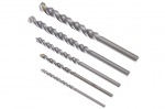 Betoonipuuride komplekt Forte tools 17745SENU; 4-10 mm; 5 tk