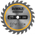 Saeketas puidule DeWalt DT20420-QZ; 115 mm; Z24