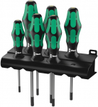 Kruvikeerajate komplekt Wera 367/6 TORX HF Kraftform Plus; 6 tk