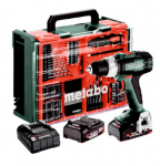 Trell-kruvikeeraja Metabo BS 18 L Set; 18 V; 2x2,0 Ah aku