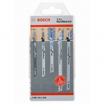 Tikksaeterade komplekt Bosch MultiMaterial; 15 tk
