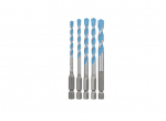 Universaalne puur Bosch 2608900585; 4/5/6/6/8 mm; 5 tk