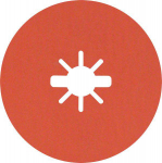 Lihvpaber Bosch X-LOCK PrismaCeramic R782 Inox; 125 mm; K120; 25 tk