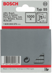 Klambrid Bosch; 6x19 mm; 1000 vnt.; tipas 55; teras