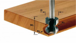 T&otilde;mbeliistu otsafrees Festool 2,5/6/16/59 mm