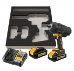 L&ouml;&ouml;kmutrikeeraja DeWalt DCF961H2G-QW; 18 V; 1/2''; 2x5,0 Ah aku