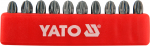 Kruviotsikute komplekt Yato YT-0472; PZ3; 25mm; 10 tk