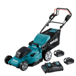 Juhtmevaba muruniiduk Iseliikuv Makita DLM481CT2; 2x18 V; 2x5,0 Ah aku