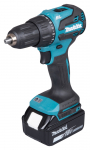 L&ouml;&ouml;ktrell-kruvikeeraja Makita DHP490SF1J; 18 V; 1x3,0 Ah aku