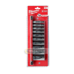 Tollim&otilde;&otilde;dus padrunv&otilde;tmete komplekt Milwaukee 4932492510; SAE; 3/8''; 10 tk
