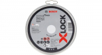Abrasiiv l&otilde;ikeketas Bosch X-LOCK Standard for Inox; 125x1x22,23 mm; 10 tk