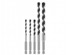 Puuride komplekt Bosch 2608707004; 4-10 mm; 5 tk
