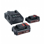 Tarvikute komplekt Flex P-SET 22Q; 18V; 2x2,5Ah + Laadija