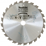 Saeketas puidule Makita; 190x2,2x20,0 mm; Z24; 5&deg;