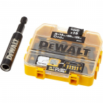 L&ouml;&ouml;kpadrunite komplekt DeWalt DT70522T-QZ; 25 mm; 15 tk. + Magnetiline hoidja