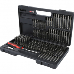 Kruviotsikute komplekt KS tools 911.2008; 1/4''; 208 tk