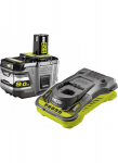 Tarvikute komplekt Ryobi RC18150-190; 18 V; 1x9,0 Ah aku + Laadija