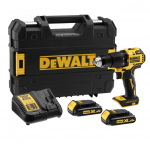 Trell-kruvikeeraja DeWalt DCD709L2T-QW; 18 V; 2x3,0 Ah aku