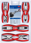 Tangide komplekt Knipex 002004V01; 8 tk