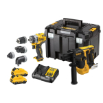 T&ouml;&ouml;riistakomplekt DeWalt DCK2101L2T-QW (DCH072 + DCD703); 12 V; 2x3,0 Ah aku