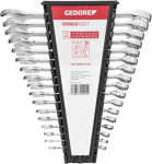 Kombineeritud v&otilde;tmete komplekt Gedore 3300994; 6-22 mm; 17 tk