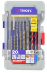 Universaalne puuride komplekt Tivoly Multi Material; 20 tk