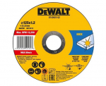 L&otilde;ikeketas DeWalt DT43922-QZ; 125x22,23x1,2 mm; 10 tk