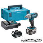 L&ouml;&ouml;kmutrikeeraja Makita DTW190RFJ; 18 V; 2x3,0 Ah aku