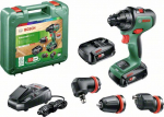 Trell-kruvikeeraja Bosch AdvancedDrill 18; 18 V; 2x2,5 Ah aku + Tarvikud