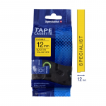 Teip kleebiste ja siltide jaoks Specialist 31/2-FX631; 12 mm; 8 m