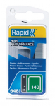 Klambrid Rapid Flatwire; 14 mm; 650 tk.; t&uuml;&uuml;p 140; tsingitud