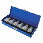 Padrunite ja otsikute komplekt Ellient Tools SB2004; 3/4''; 14-23 mm; 6 tk