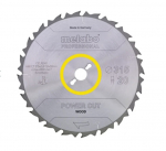 Saeketas puidule Metabo 628015000; 315x30 mm; Z20; 22&deg;