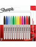 Markeri komplekt Sharpie Fine; 12 tk