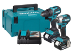 T&ouml;&ouml;riistakomplekt Makita DLX2577TJ; 18 V; 2x5,0 Ah aku